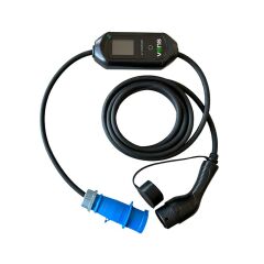 Vens Eco 7.4kW 32A Geniş Ekranlı Tip2 Monofaze Taşınabilir Elektrikli Araç Şarj Cihazı