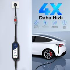 Vens Portexa 22kW 32A Mobile Sarj Cihazı